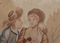 Antique French Tapestry Classical Courtly Love Romance c.1860 (13 of 17) Antique French Tapestry Classical Courtly Love Romance c.1860 (13 of 17)