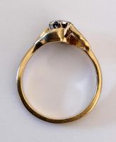 Mid 20th Century 18ct Gold Diamond Engagement Solitaire Ring Size O (4 of 11) Mid 20th Century 18ct Gold Diamond Engagement Solitaire Ring Size O (4 of 11)
