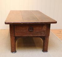 Substantial Early 19th Century French Oak Low Table (9 of 9) Substantial Early 19th Century French Oak Low Table (9 of 9)