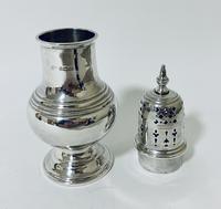 Antique Solid Sterling Silver Sugar Caster (8 of 11) Antique Solid Sterling Silver Sugar Caster (8 of 11)