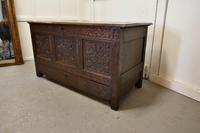 Large Carved Oak Mule Chest, Marriage Chest (4 of 10) Large Carved Oak Mule Chest, Marriage Chest (4 of 10)