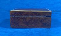 1920s Burr Cedar Box Edged in Mother of Pearl (5 of 9) 1920s Burr Cedar Box Edged in Mother of Pearl (5 of 9)