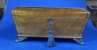 Regency Burr Maple Jewellery Box With Inlay (12 of 16) Regency Burr Maple Jewellery Box With Inlay (12 of 16)