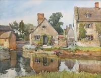 Gorgeous Early 20th Century Country River Hamlet British Landscape Watercolour Painting (2 of 12) Gorgeous Early 20th Century Country River Hamlet British Landscape Watercolour Painting (2 of 12)
