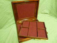 Flame Mahogany Jewel Box + Tray With Adjustable Storage c.1880 (2 of 13) Flame Mahogany Jewel Box + Tray With Adjustable Storage c.1880 (2 of 13)