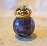 Victorian Pocket Watch Chain Fob 1890s Antique Large Brass & Amethyst Ball Fob (4 of 8) Victorian Pocket Watch Chain Fob 1890s Antique Large Brass & Amethyst Ball Fob (4 of 8)