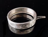 Victorian Silver Bangle, Swallows, Aesthetic era (11 of 12) Victorian Silver Bangle, Swallows, Aesthetic era (11 of 12)