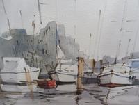 Watercolour The Moorings Listed Artist Diana Scott (8 of 10) Watercolour The Moorings Listed Artist Diana Scott (8 of 10)