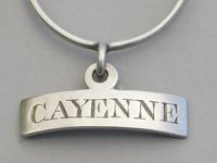 George III Silver Neck Ring Sauce Label 'Cayenne' by S & G Whitford, London, 1804 (4 of 6) George III Silver Neck Ring Sauce Label 'Cayenne' by S & G Whitford, London, 1804 (4 of 6)