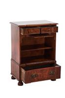 Walnut Small Queen Anne Style Open Bookcase c.1930 (2 of 6) Walnut Small Queen Anne Style Open Bookcase c.1930 (2 of 6)