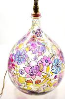 1960s Hand Painted Demi John Lamp with Floral Pattern (14 of 22) 1960s Hand Painted Demi John Lamp with Floral Pattern (14 of 22)