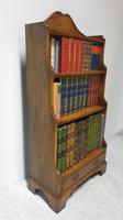 Solid Oak Waterfall Bookcase (4 of 6) Solid Oak Waterfall Bookcase (4 of 6)