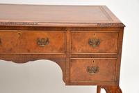 Antique Burr Walnut Leather Top Desk (7 of 10) Antique Burr Walnut Leather Top Desk (7 of 10)