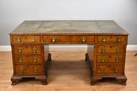 Antique Burr Walnut Partners Desk (2 of 18) Antique Burr Walnut Partners Desk (2 of 18)