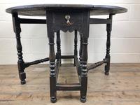 Antique 19th Century Small Oak Gateleg Table (2 of 8) Antique 19th Century Small Oak Gateleg Table (2 of 8)
