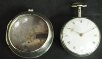 Antique Silver Pair Case Pocket Watch Fusee Verge Escapement Key Wind Enamel Dial W J Wolverhampton (7 of 11) Antique Silver Pair Case Pocket Watch Fusee Verge Escapement Key Wind Enamel Dial W J Wolverhampton (7 of 11)