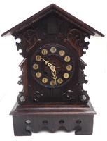 Rare Cuckoo Mantel Clock – German Black Forest Carved Bracket Clock (5 of 12) Rare Cuckoo Mantel Clock – German Black Forest Carved Bracket Clock (5 of 12)