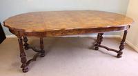 Antique Burr Walnut Extending Dining Table Eight Seater (2 of 14) Antique Burr Walnut Extending Dining Table Eight Seater (2 of 14)