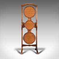 Antique Monoplane Folding Cake Stand, Mahogany, Afternoon Tea, Table, Edwardian (3 of 12) Antique Monoplane Folding Cake Stand, Mahogany, Afternoon Tea, Table, Edwardian (3 of 12)