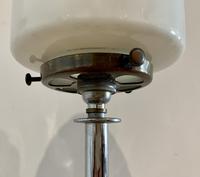 Art Deco Chrome Table Lamp with Opaline Shade (6 of 15) Art Deco Chrome Table Lamp with Opaline Shade (6 of 15)