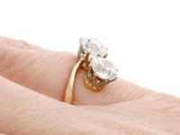 1.57ct Diamond & 18ct Rose Gold Twist Ring - Antique c.1910 (8 of 9) 1.57ct Diamond & 18ct Rose Gold Twist Ring - Antique c.1910 (8 of 9)