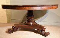 William IV Large Circular Breakfast / Dining Table (8 of 8) William IV Large Circular Breakfast / Dining Table (8 of 8)