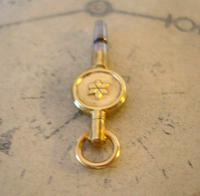 Antique Pocket Watch Chain Fob 1890s Victorian Brass & Steel Swivel Key Size 6 (8 of 10) Antique Pocket Watch Chain Fob 1890s Victorian Brass & Steel Swivel Key Size 6 (8 of 10)