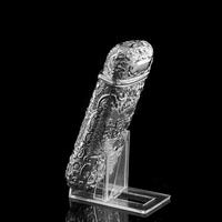 Antique Solid Silver Victorian Cigar Cheroot Case "Castle Top" Windsor Castle Design - Nathaniel Mills 1844 (10 of 12) Antique Solid Silver Victorian Cigar Cheroot Case "Castle Top" Windsor Castle Design - Nathaniel Mills 1844 (10 of 12)