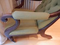 William IV arm chair, unmarked upholstery. (4 of 6) William IV arm chair, unmarked upholstery. (4 of 6)