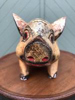 Antique Carved Pine Butchers Shop Display Pig (6 of 8) Antique Carved Pine Butchers Shop Display Pig (6 of 8)