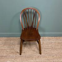 Eight Country House Elm Antique Kitchen Chairs (5 of 8) Eight Country House Elm Antique Kitchen Chairs (5 of 8)