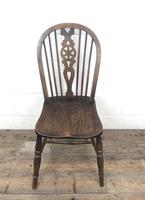 Pair of Antique Ash & Elm Wheelback Farmhouse Chairs (6 of 9) Pair of Antique Ash & Elm Wheelback Farmhouse Chairs (6 of 9)