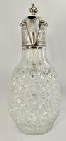 Silver & Crystalclaret Jug. Sheffield 1894. (4 of 10) Silver & Crystalclaret Jug. Sheffield 1894. (4 of 10)