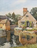 Gorgeous Early 20th Century Country River Hamlet British Landscape Watercolour Painting (5 of 12) Gorgeous Early 20th Century Country River Hamlet British Landscape Watercolour Painting (5 of 12)