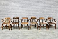 6 Smoker's Bow Armchairs - 19th Century (3 of 6) 6 Smoker's Bow Armchairs - 19th Century (3 of 6)