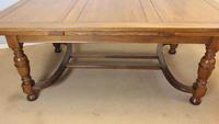 Large Antique Oak Extending Drawleaf Dining Table (5 of 15) Large Antique Oak Extending Drawleaf Dining Table (5 of 15)