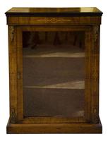 Ormolu Mounted & Inlaid Walnut Pier Cabinet (3 of 7) Ormolu Mounted & Inlaid Walnut Pier Cabinet (3 of 7)