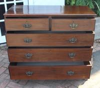Georgian Mahogany Chest Drawers with Line Inlay on Ogee Feet (2 of 5) Georgian Mahogany Chest Drawers with Line Inlay on Ogee Feet (2 of 5)