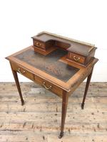 Antique Edwardian Mahogany Bonheur Du Jour Desk (11 of 15) Antique Edwardian Mahogany Bonheur Du Jour Desk (11 of 15)