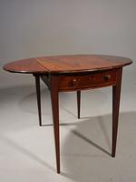 Good George III Period Oval Mahogany Pembroke Table (2 of 6) Good George III Period Oval Mahogany Pembroke Table (2 of 6)
