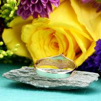 The Antique Art Deco Three Moonstone Gold Ring (4 of 4) The Antique Art Deco Three Moonstone Gold Ring (4 of 4)