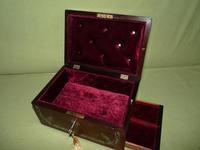 Inlaid Rosewood Jewellery Box c.1845 (10 of 10) Inlaid Rosewood Jewellery Box c.1845 (10 of 10)