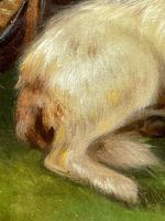 19th Century Oil Painting Sporting "Game Dogs" Signed Robert Cleminson (43 of 48) 19th Century Oil Painting Sporting "Game Dogs" Signed Robert Cleminson (43 of 48)