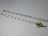 Edwardian Amethyst & Pearl Pendant & Chain (7 of 7) Edwardian Amethyst & Pearl Pendant & Chain (7 of 7)