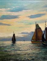 Andries Debeuf Flemish, Stunning Large Moonlit Seascape Oil Painting (5 of 13) Andries Debeuf Flemish, Stunning Large Moonlit Seascape Oil Painting (5 of 13)