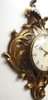 Impressive French Carved Cartel Wall Clock 8 Day Movement Scrolling leaf design 84cm High (3 of 13) Impressive French Carved Cartel Wall Clock 8 Day Movement Scrolling leaf design 84cm High (3 of 13)