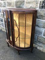 Antique Walnut China Display Cabinet (3 of 10) Antique Walnut China Display Cabinet (3 of 10)