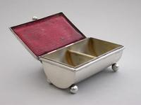 Victorian Silver Twin Compartment Stamp Box by Grey & Co, Birmingham 1897 (12 of 12) Victorian Silver Twin Compartment Stamp Box by Grey & Co, Birmingham 1897 (12 of 12)
