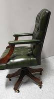Good Green Leather Desk Chair (3 of 9) Good Green Leather Desk Chair (3 of 9)