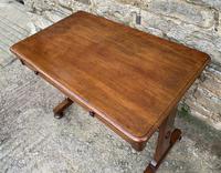 Antique Regency Mahogany Library Table (10 of 14) Antique Regency Mahogany Library Table (10 of 14)